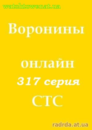 Воронины 317 серия на СТС 4.09.2014 15 сезон